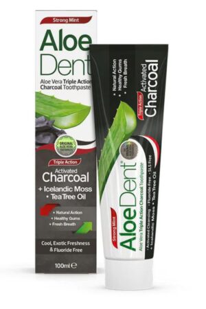 Optima Aloe Vera Charcoal Toothpaste 100ml